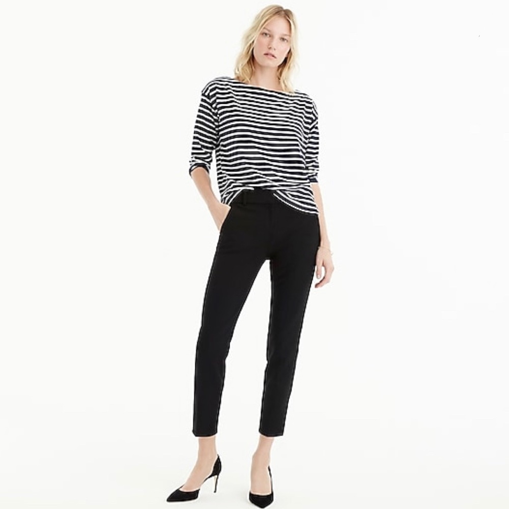 Cameron slim crop pant in four-season stretch